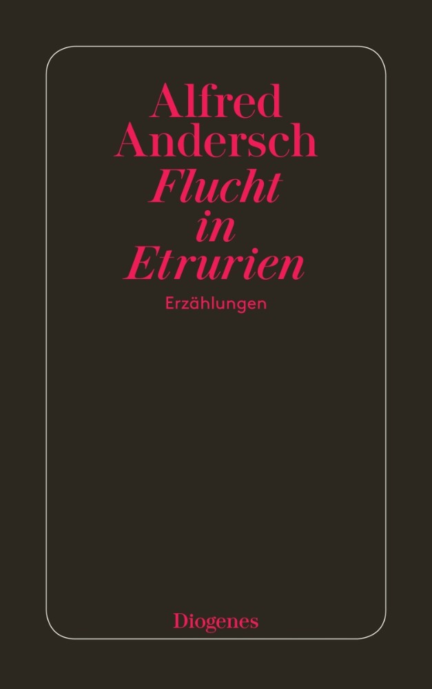 Copertina libro Flucht in Etrurien - Erzählungen