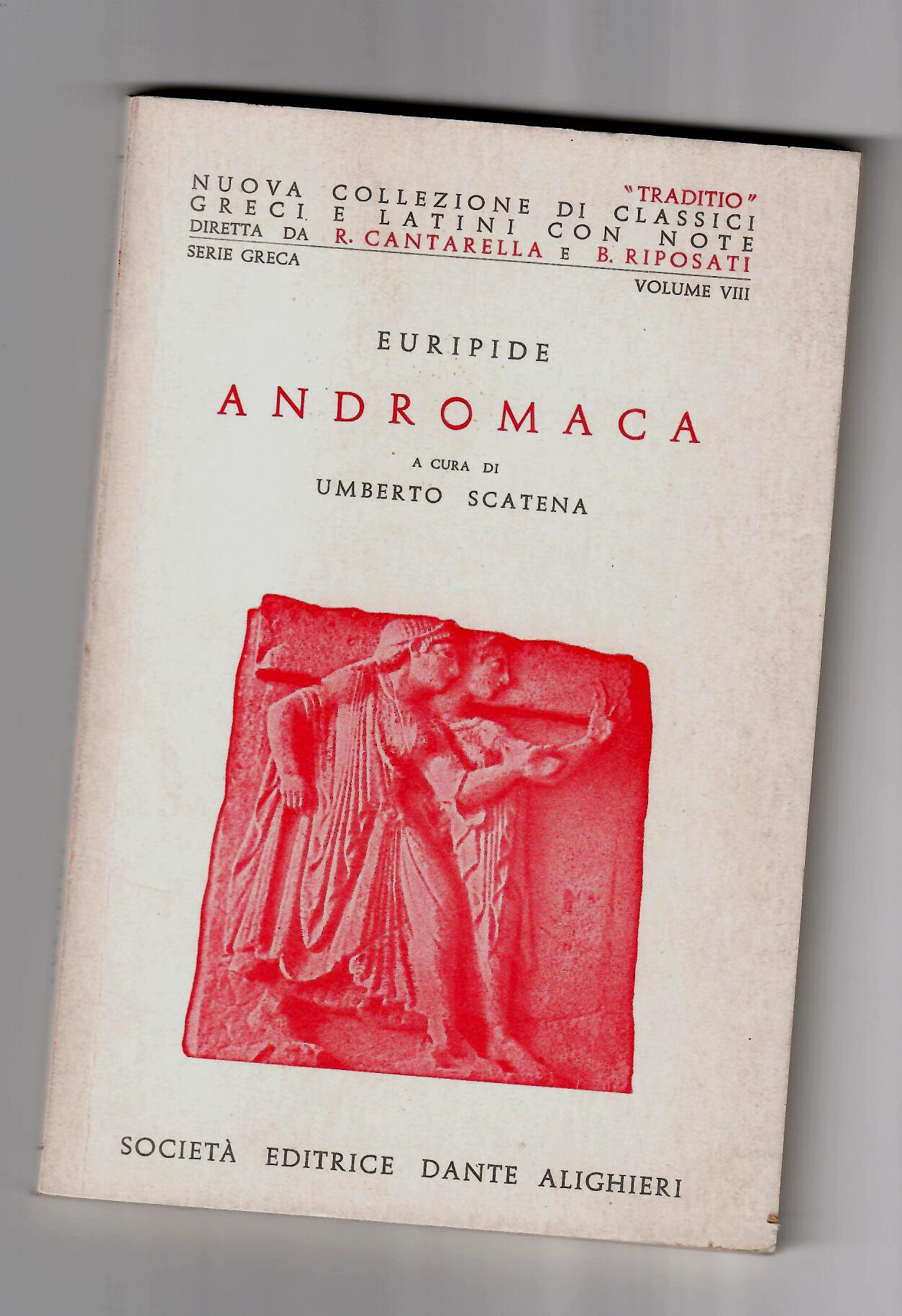 Copertina libro Andromaca  (testo greco)