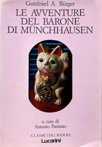 Copertina libro Avventure del Barone di Munchhausen