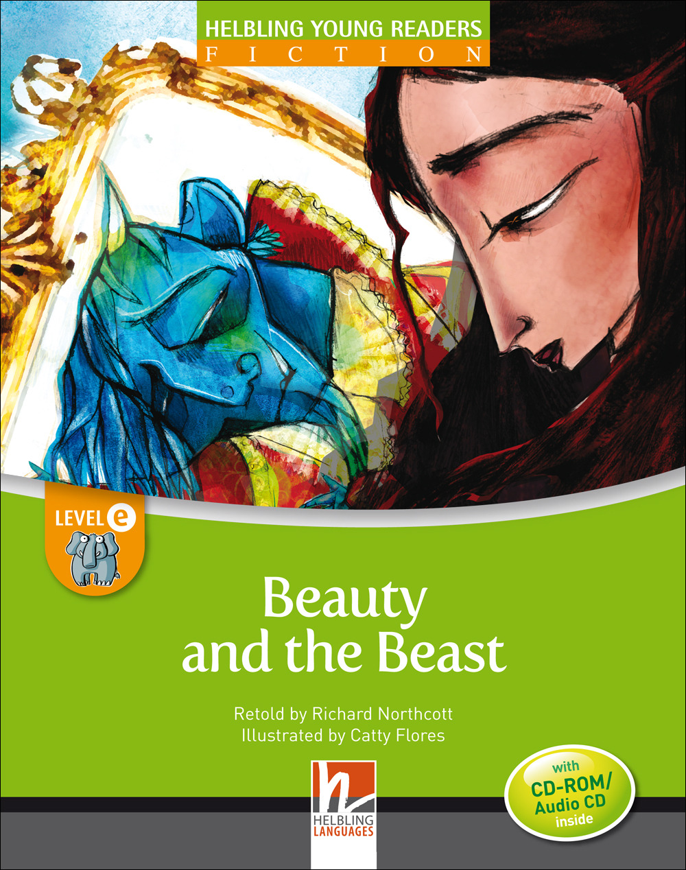 Copertina libro Beauty and the beast Level E