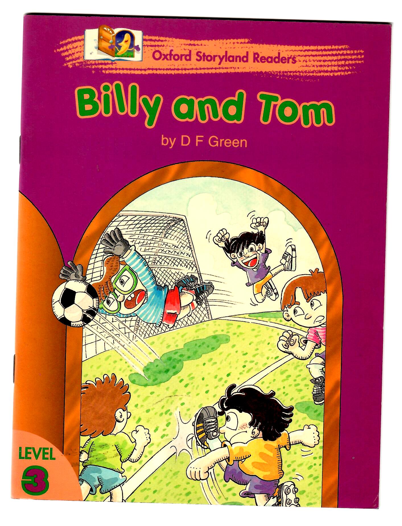 Copertina libro Billy and Tom