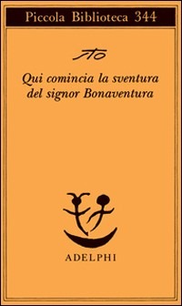 Copertina libro Qui comincia la sventura del signor Bonaventura