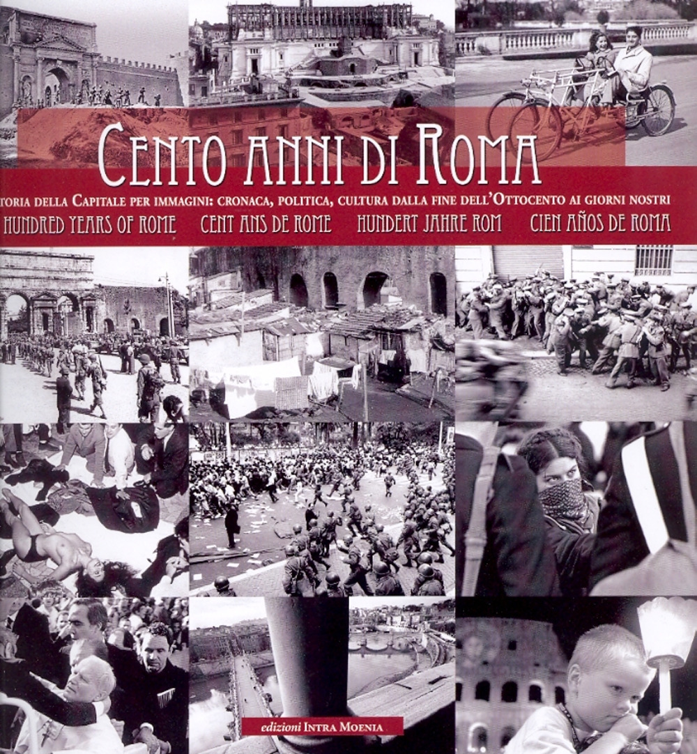 Copertina libro Cento Anni di Roma