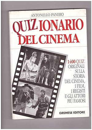 Copertina libro Quizionario del cinema