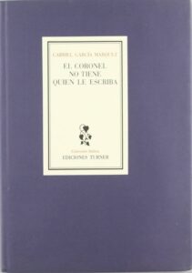 Copertina libro El coronel no tiene quien le escriba