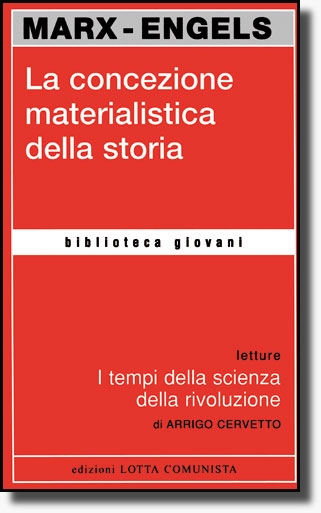 Copertina libro Concezione materialistica della storia