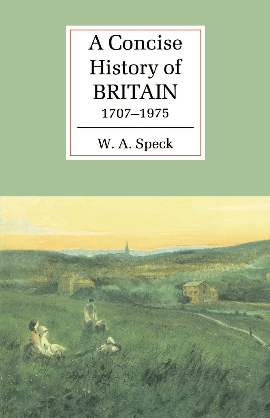 Copertina libro Concise History of Britain 1707-1975