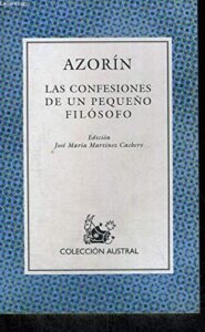 Copertina libro Confesiones de un pequeño filosofo