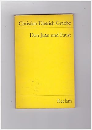 Copertina libro Don Juan und Faust