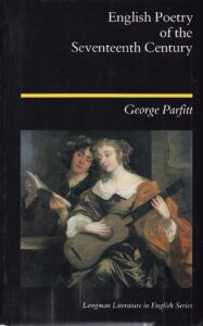 Copertina libro English Poetry of Seventeenth Century