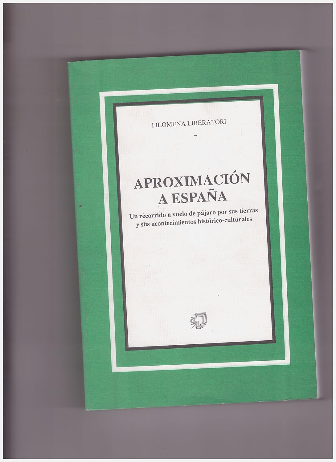 Copertina libro Aproximacion a España