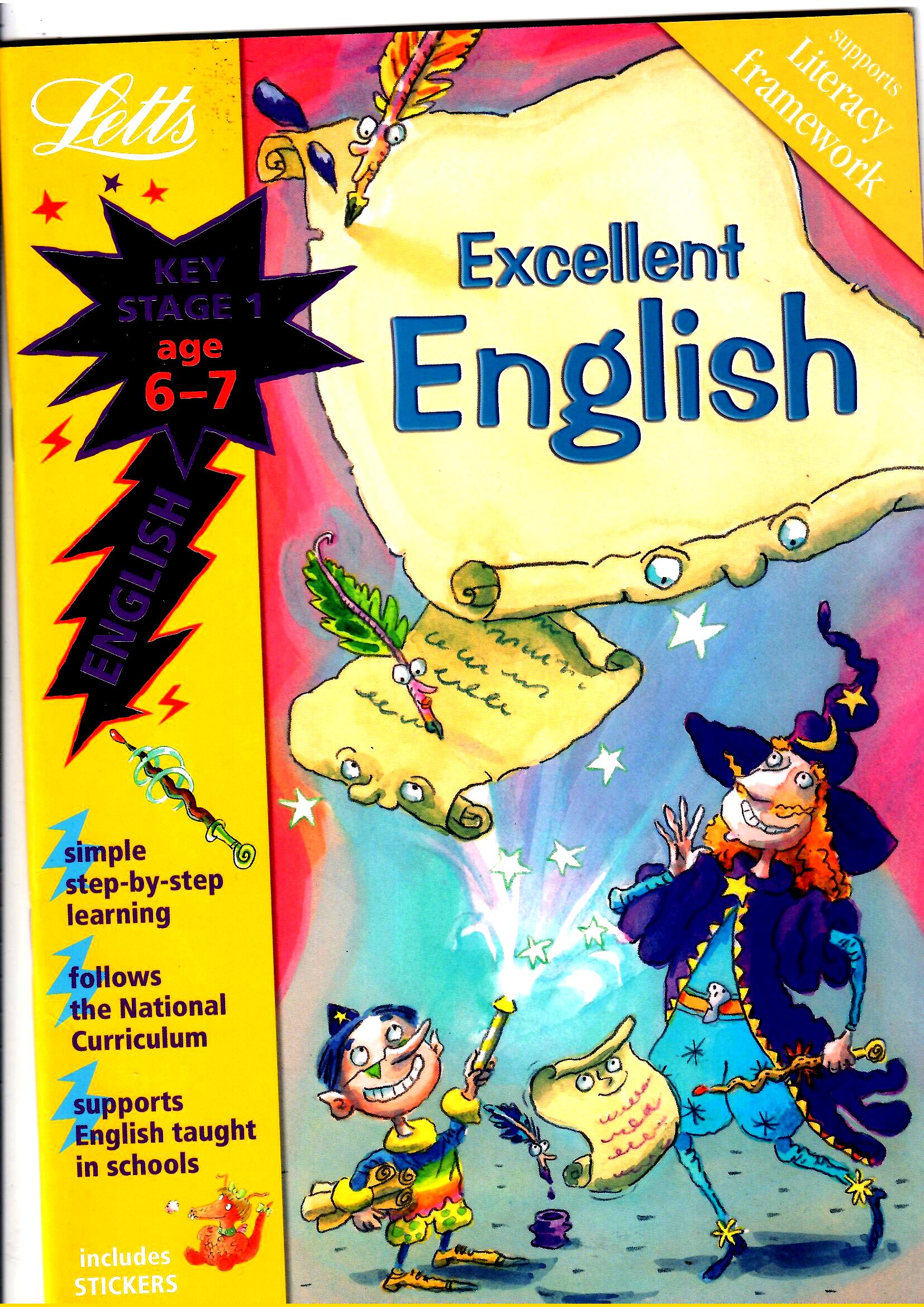 Copertina libro Excellent English (Key stage 1 age 6-7)