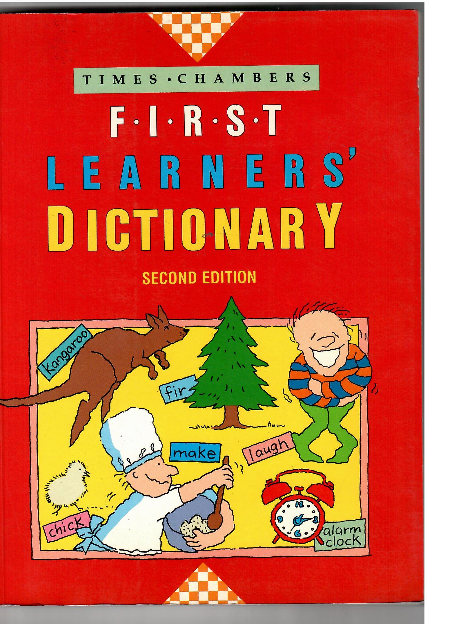 Copertina libro First Learners' Dictionary