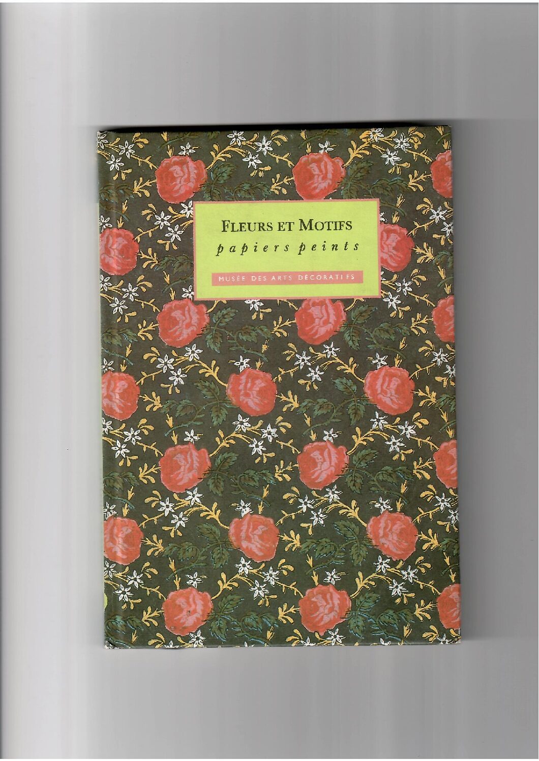 Copertina libro Fleurs et motifs papiers peints