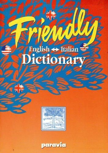 Copertina libro Friendly - Dictionary English/Italian