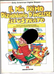 Copertina libro Mio primo dizionario d inglese illustrato