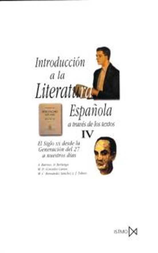 Copertina libro Introduccion Literatura Española a traves textos 4