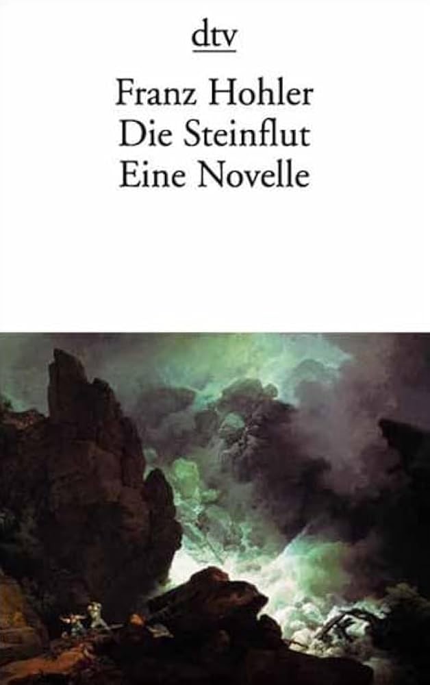 Copertina libro Die Steinflut Eine Novelle