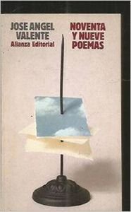 Copertina libro Noventa y nueve poemas