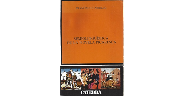 Copertina libro Semiolinguistica de la novela picaresca