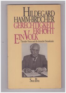 Copertina libro Gerechtigkeit erhöht ein Volk