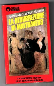 Copertina libro Resurrezione di Maltravers