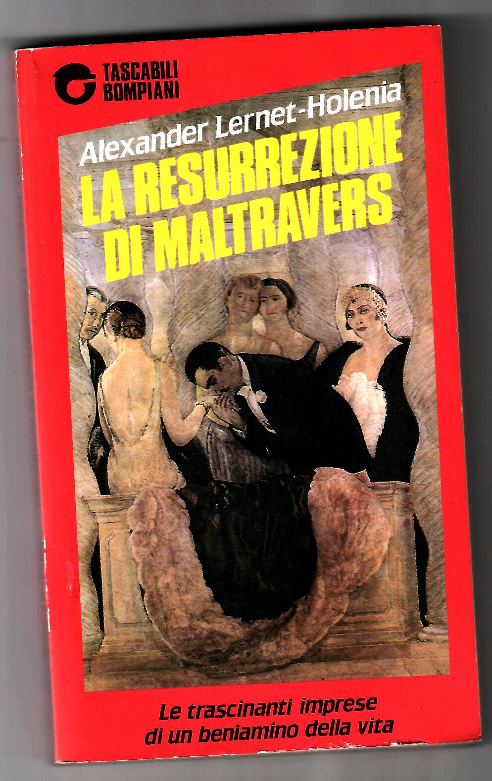 Copertina libro Resurrezione di Maltravers