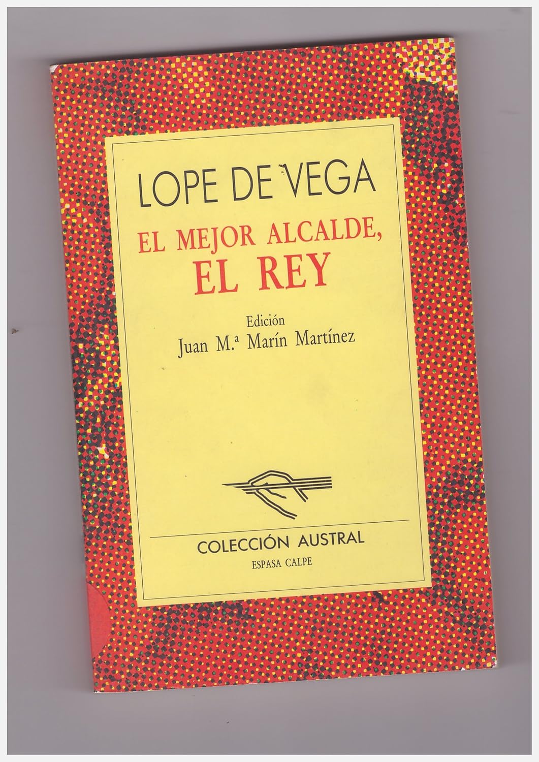 Copertina libro Mejor alcalde el rey