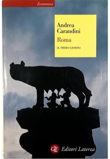 Copertina libro Roma. Il primo giorno