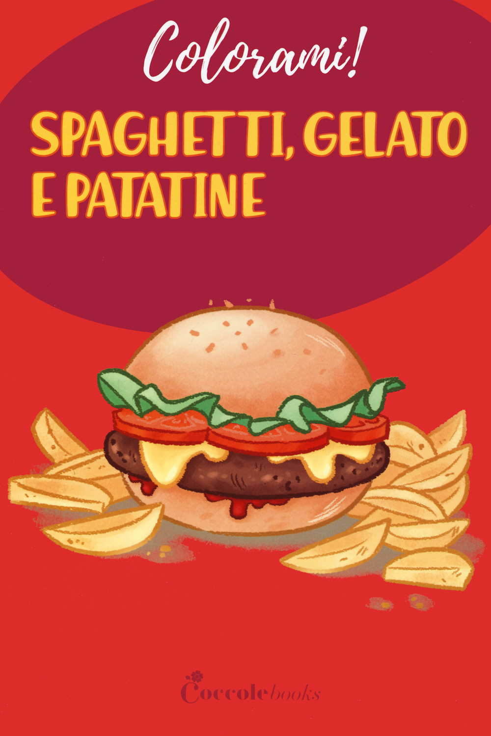 Copertina libro Spaghetti Gelato e patatine