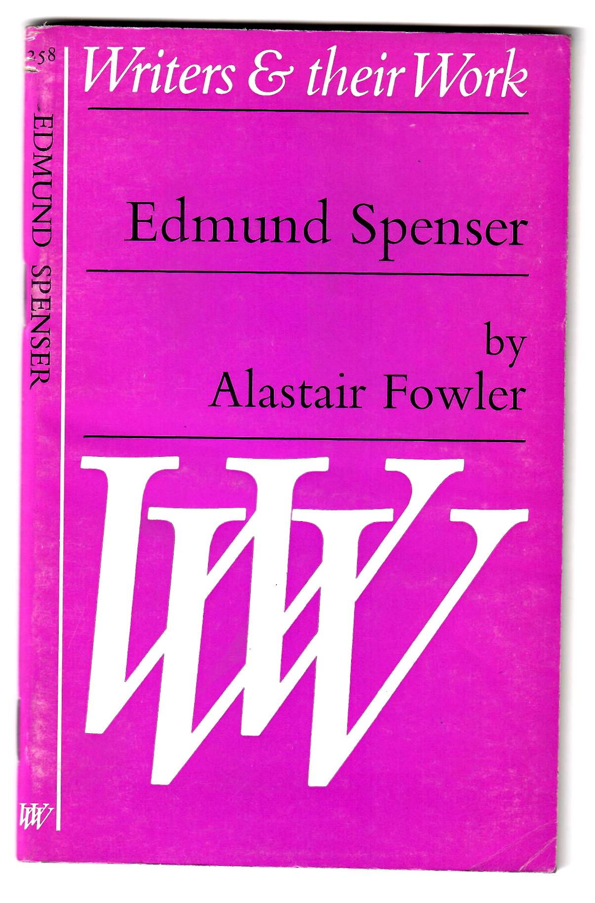 Copertina libro Edmund Spenser