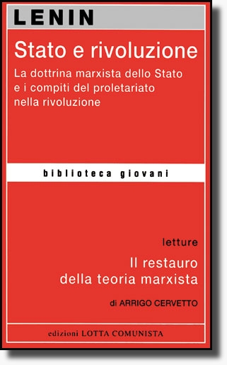 Copertina libro Stato e Rivoluzione