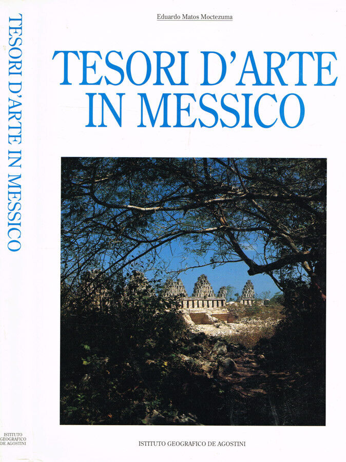 Copertina libro Tesori d'arte in Messico