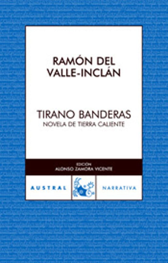 Copertina libro Tirano Banderas