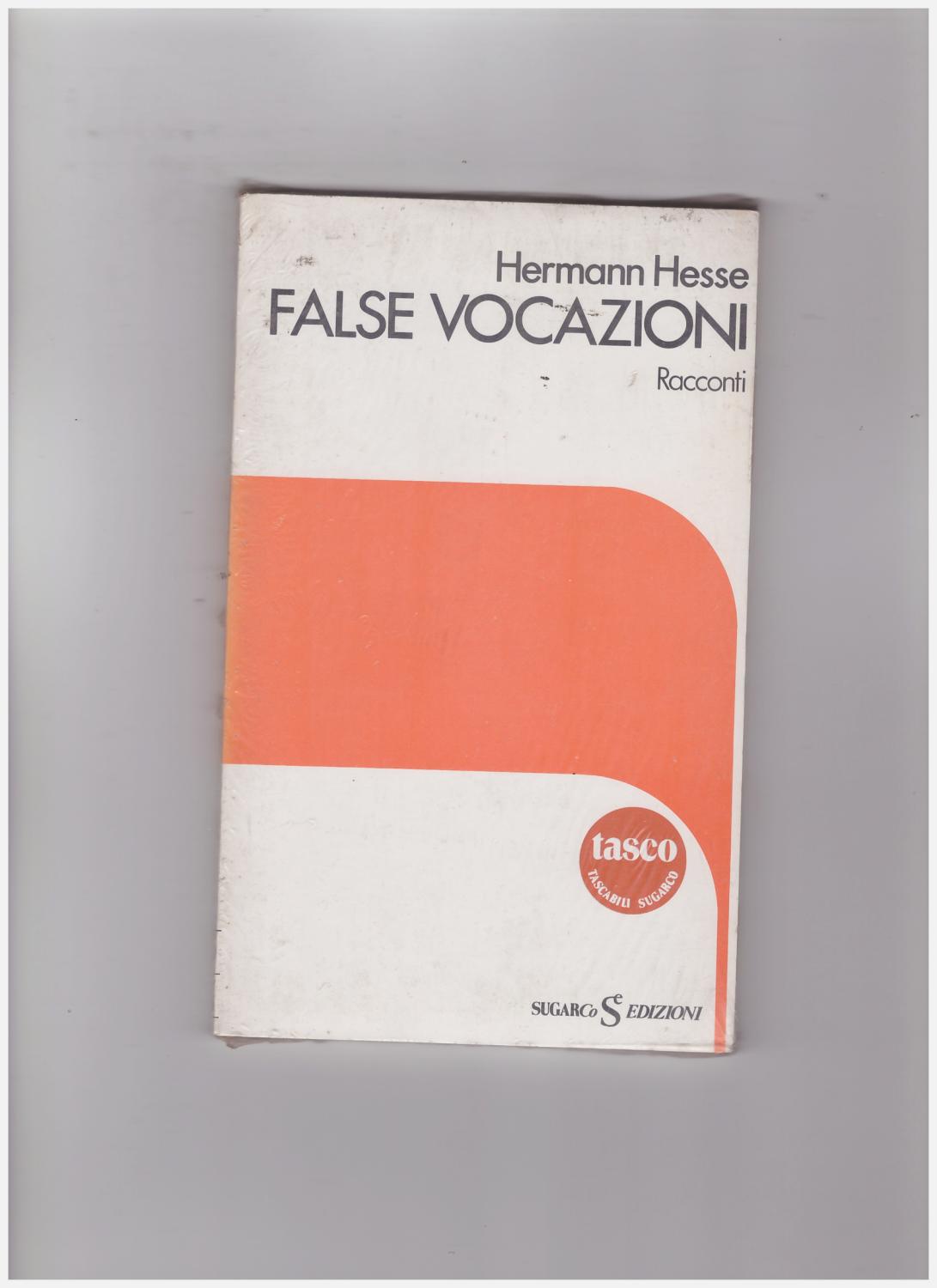 Copertina libro False vocazioni - Racconti