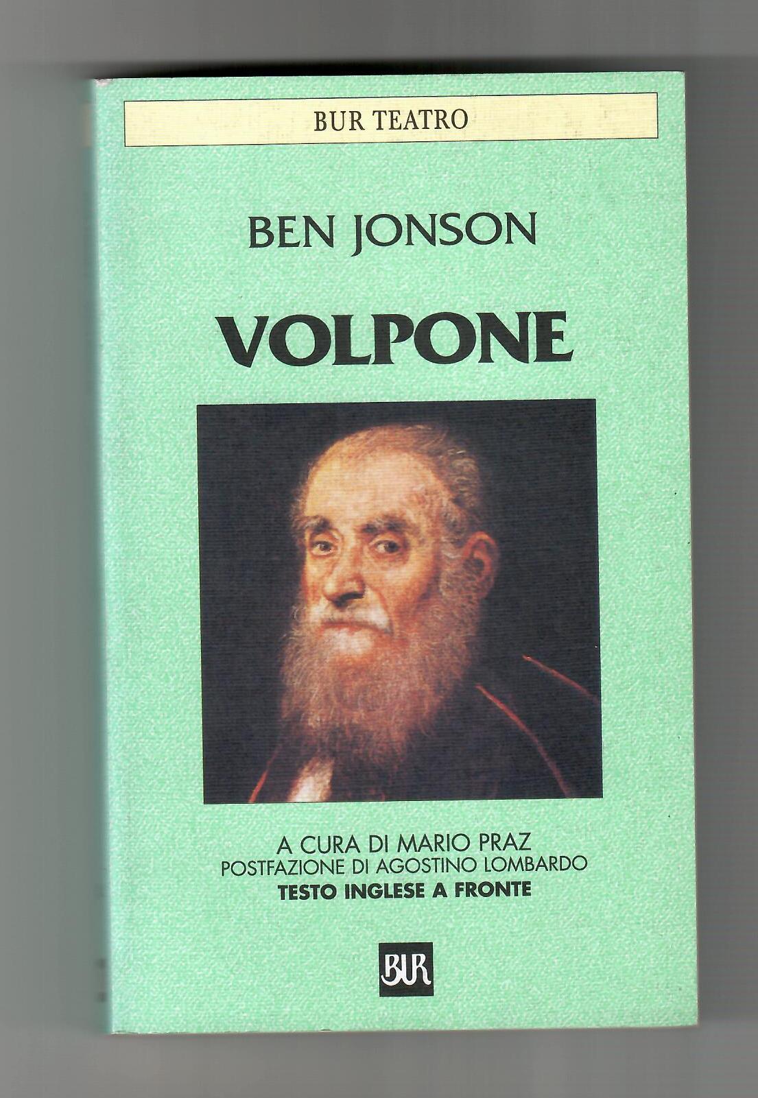 Copertina libro Volpone