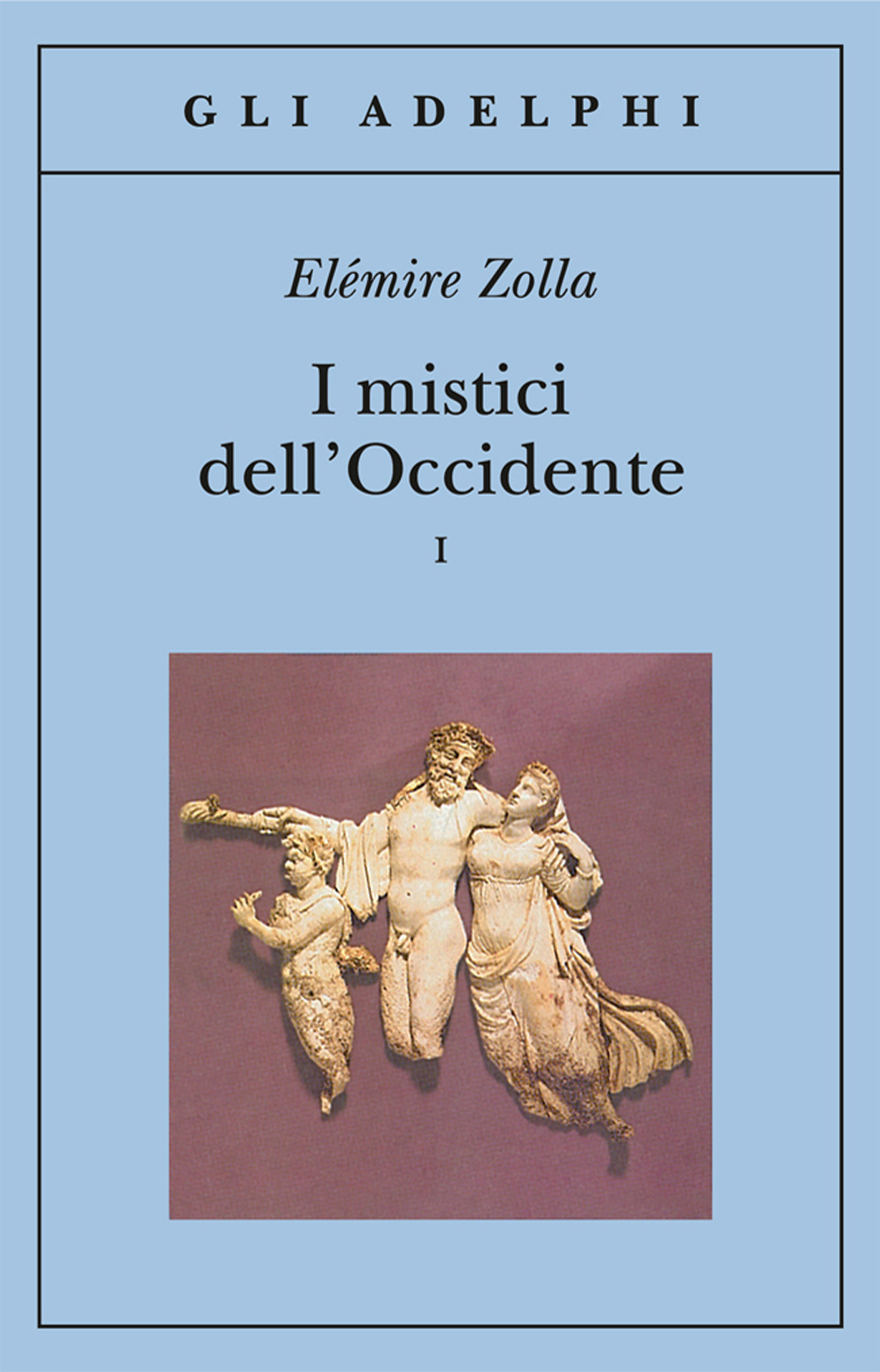 Copertina libro Mistici dell'occidente Vol.1