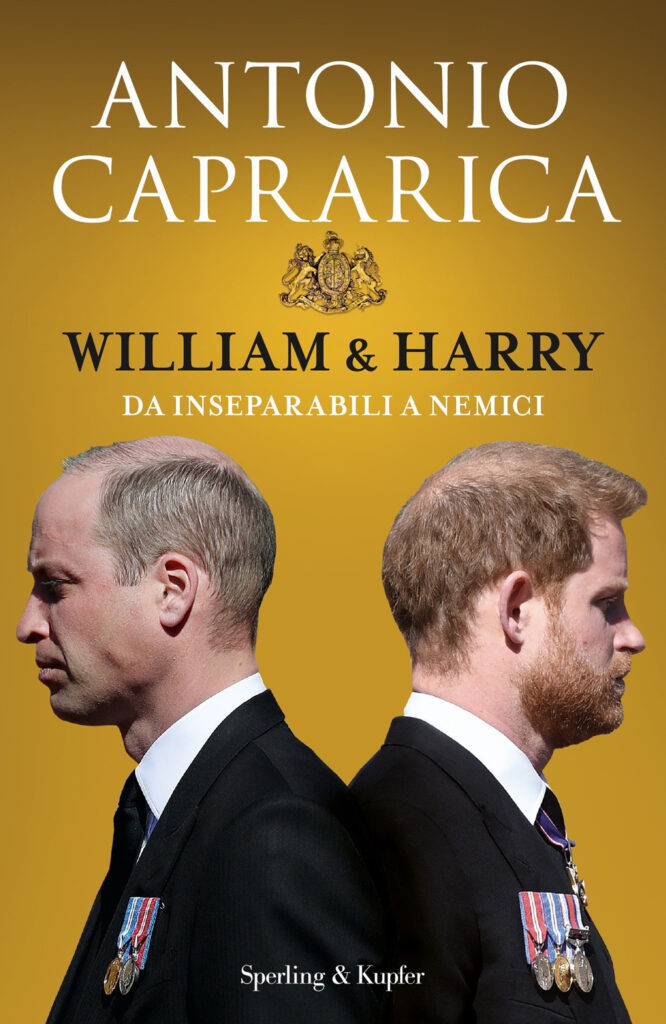 Copertina libro William & Harry da inseparabili a nemici