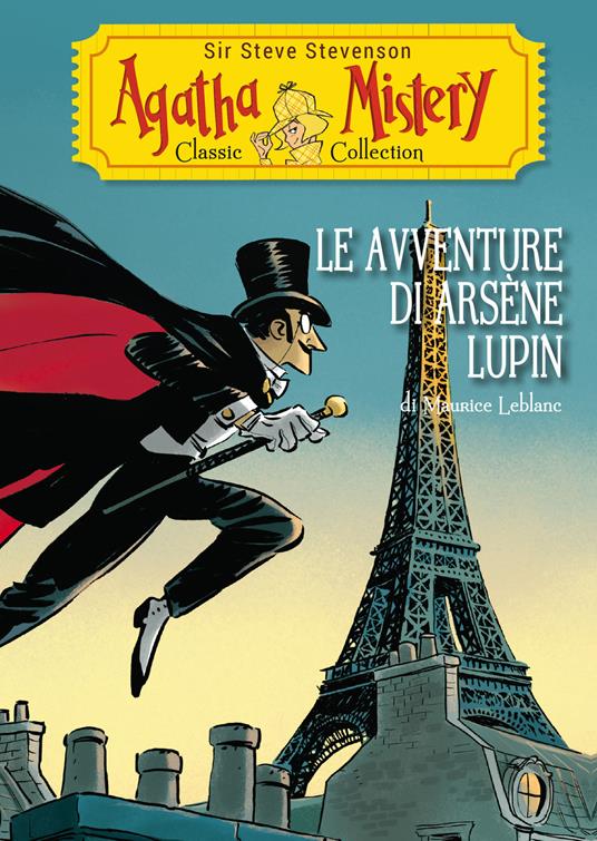 Copertina libro Le avventure di Arsène Lupin