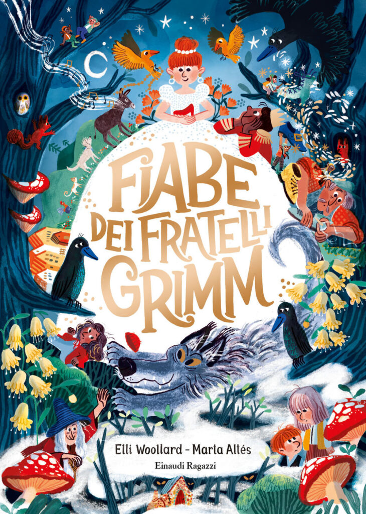 Copertina libro Fiabe dei fratelli Grimm