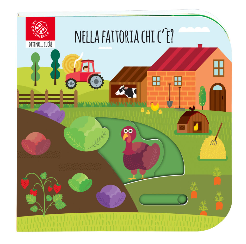 Copertina libro Nella fattoria chi c'è?