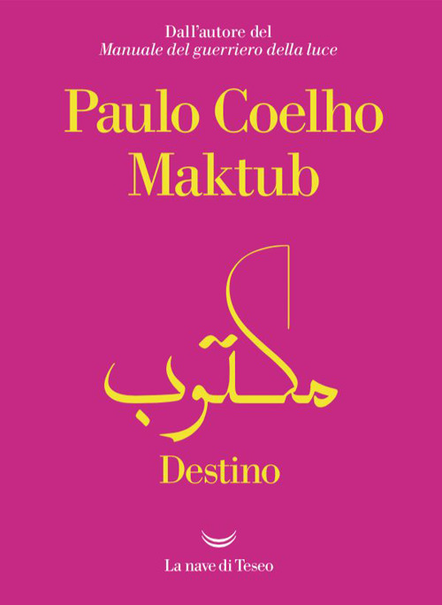 Copertina libro Maktub. Destino.