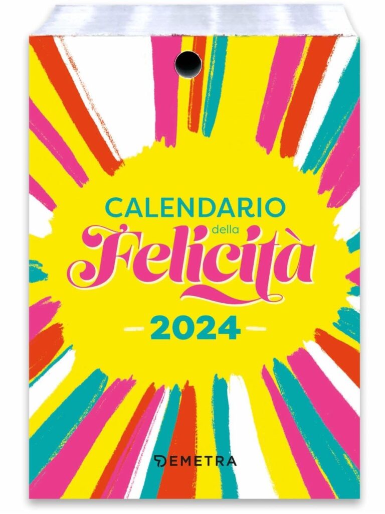 Copertina libro Calendario della felicità 2024