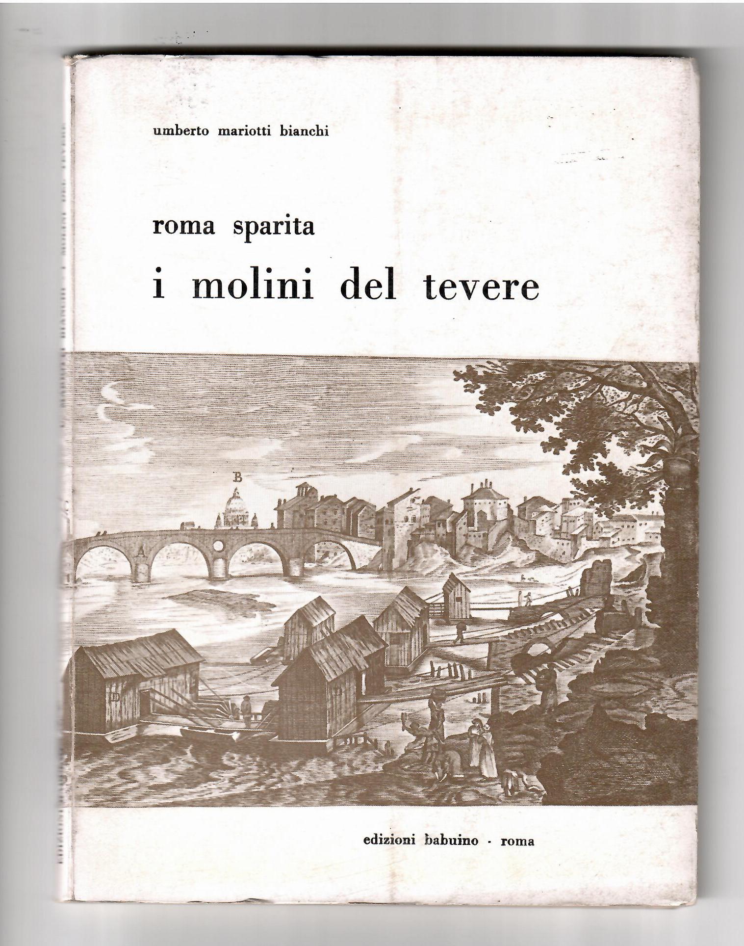 Copertina libro Molini del Tevere - Roma Sparita