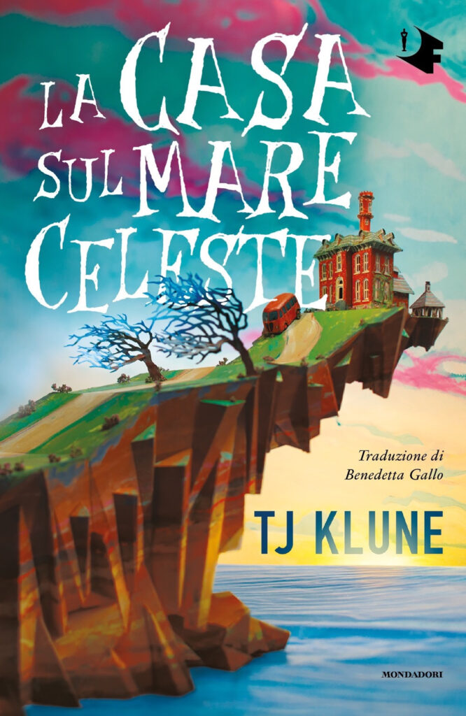 Copertina libro Casa sul mare celeste