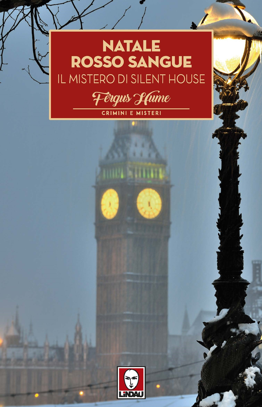 Copertina libro Natale rosso sangue Il mistero di Silent house