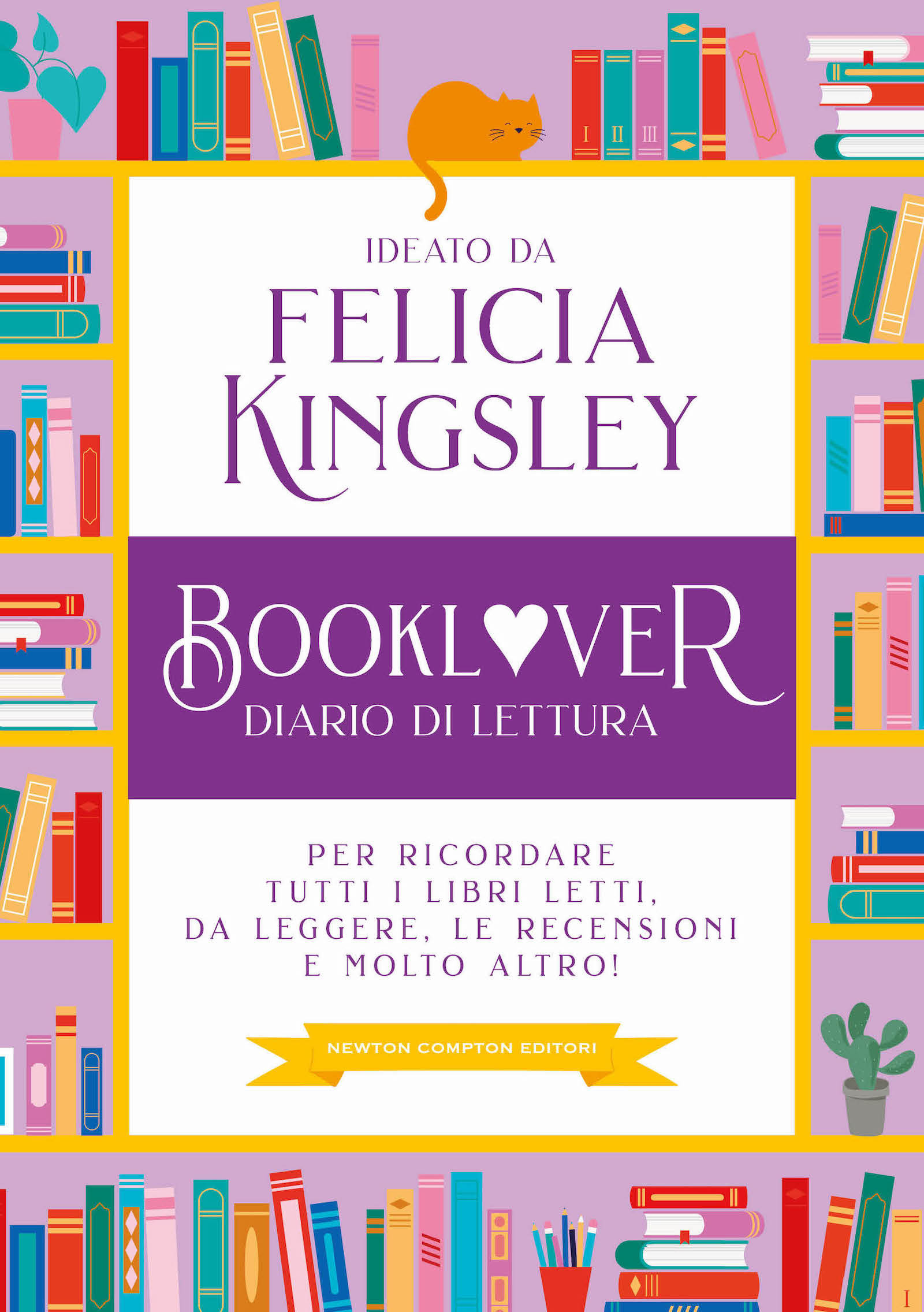 Copertina libro Book Lover Diario di Lettura