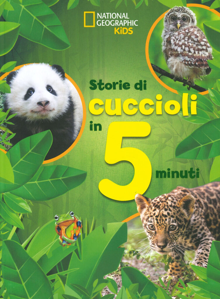 Copertina libro Storie di cuccioli in 5 minuti