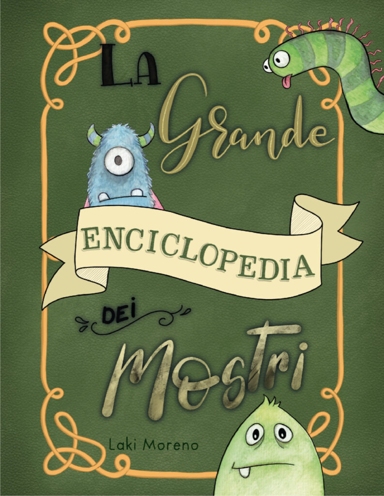 Copertina libro Grande enciclopedia dei mostri