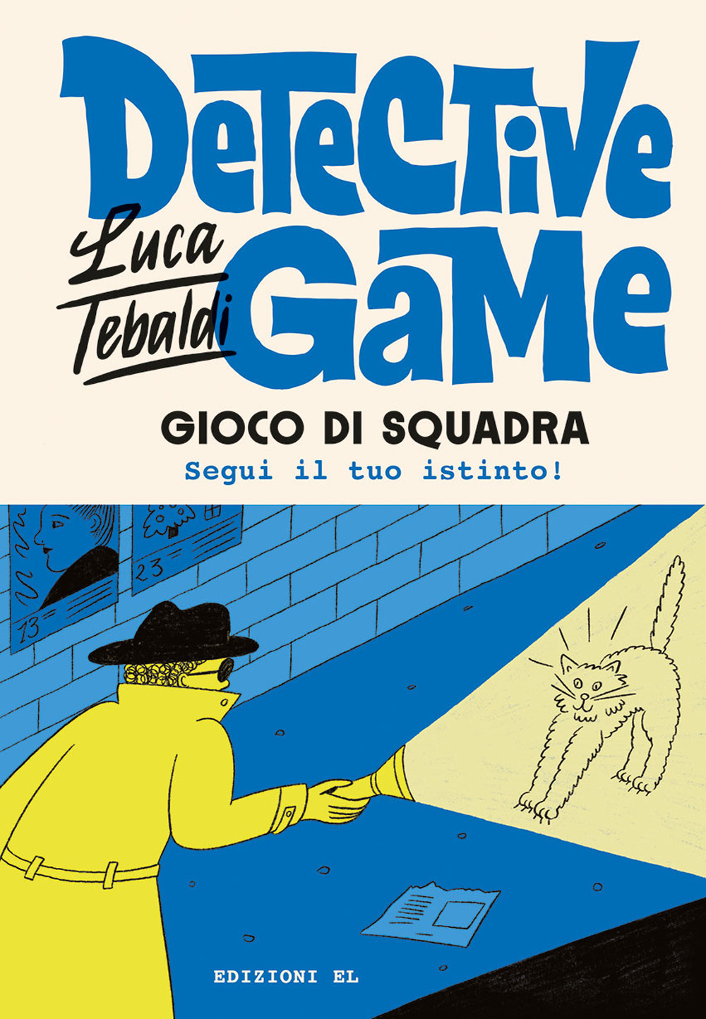 Copertina libro Detective game - Gioco di squadra